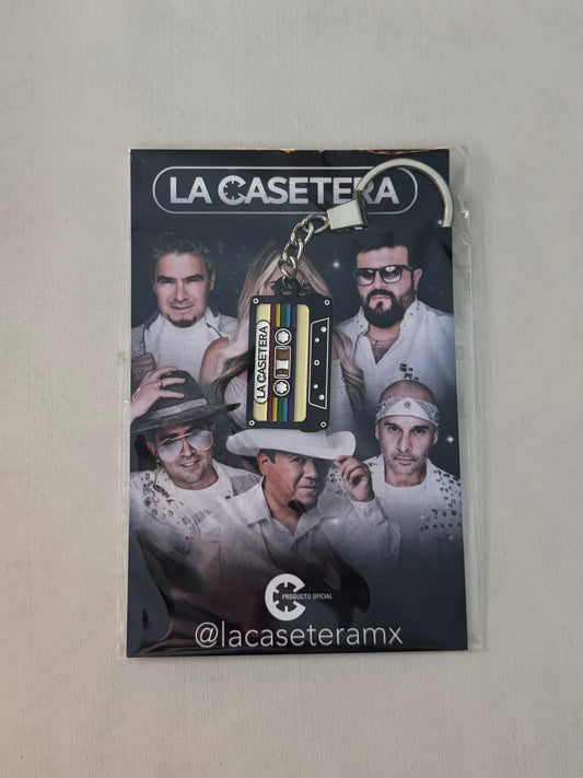Llavero con diseño de Casette